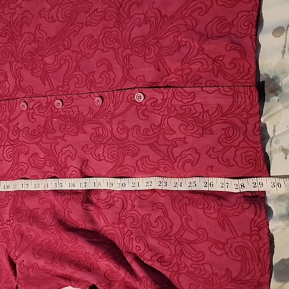 Studio Works Woman size 3X pink long sleeve button down blouse - Picture 4 of 9